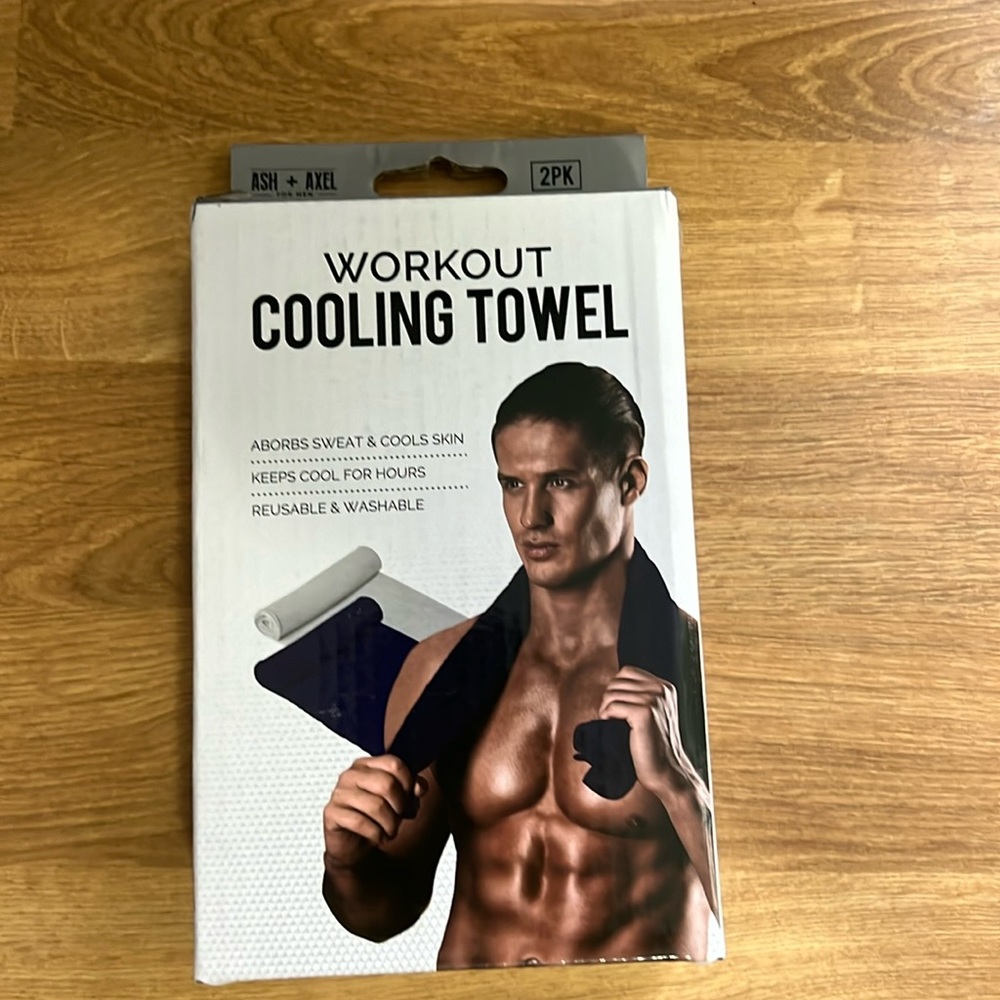 Workout cooling towel